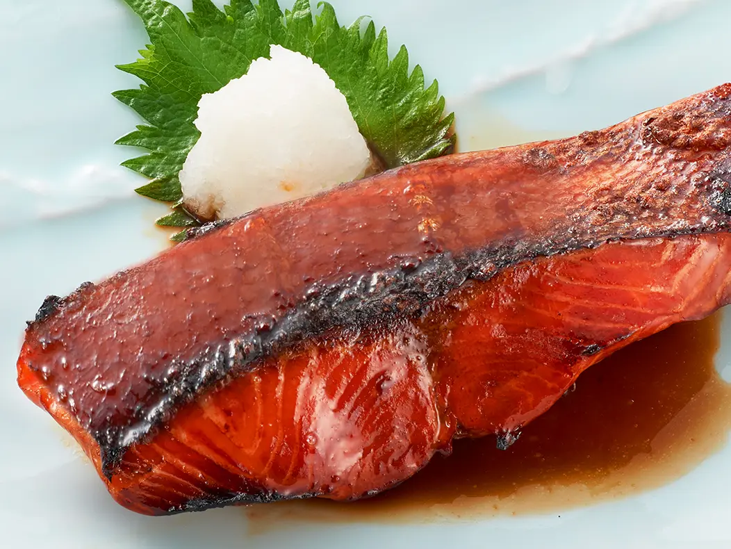 Salmon "Igetaya Soy Sauce Yuzu Flavor Grill"