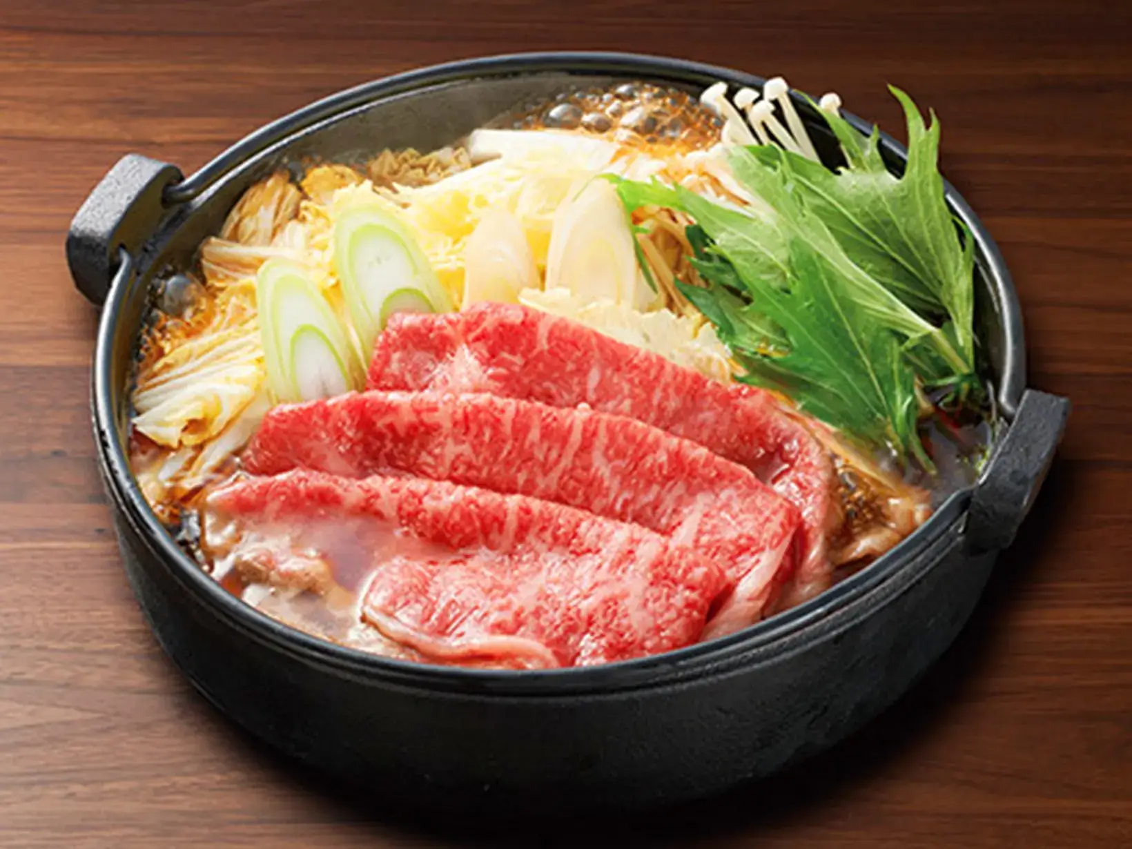 Premium Yonezawa Beef
Sukiyaki Course or Shabu-Shabu Course