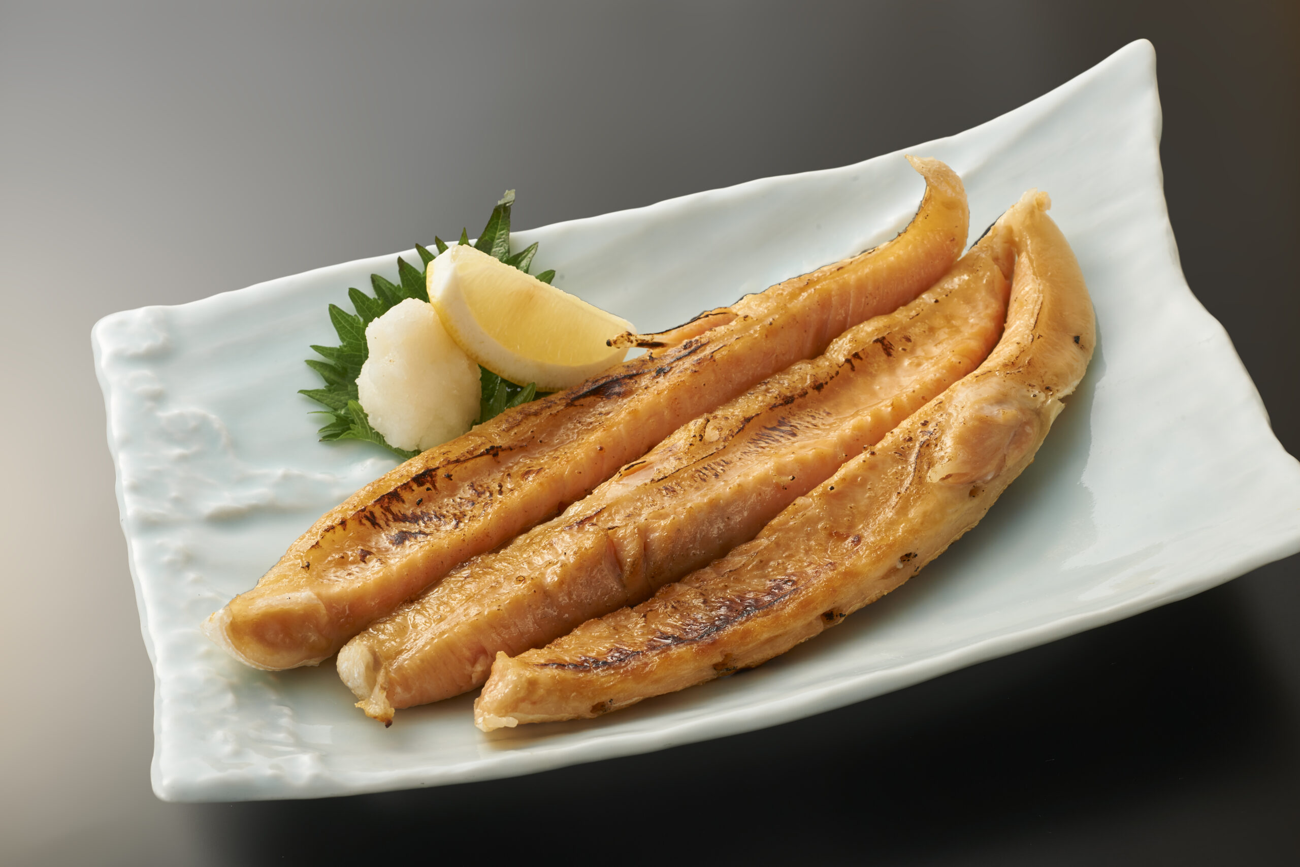 Salt-Grilled Salmon Belly Set Meal